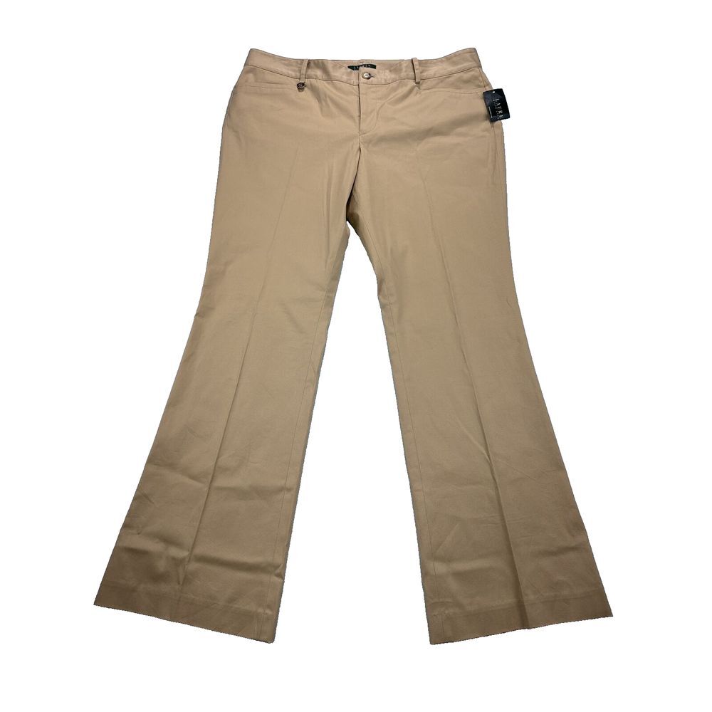 Lauren Ralph Lauren Womens pants 14 Kensing Trousers Bootcut NWOT